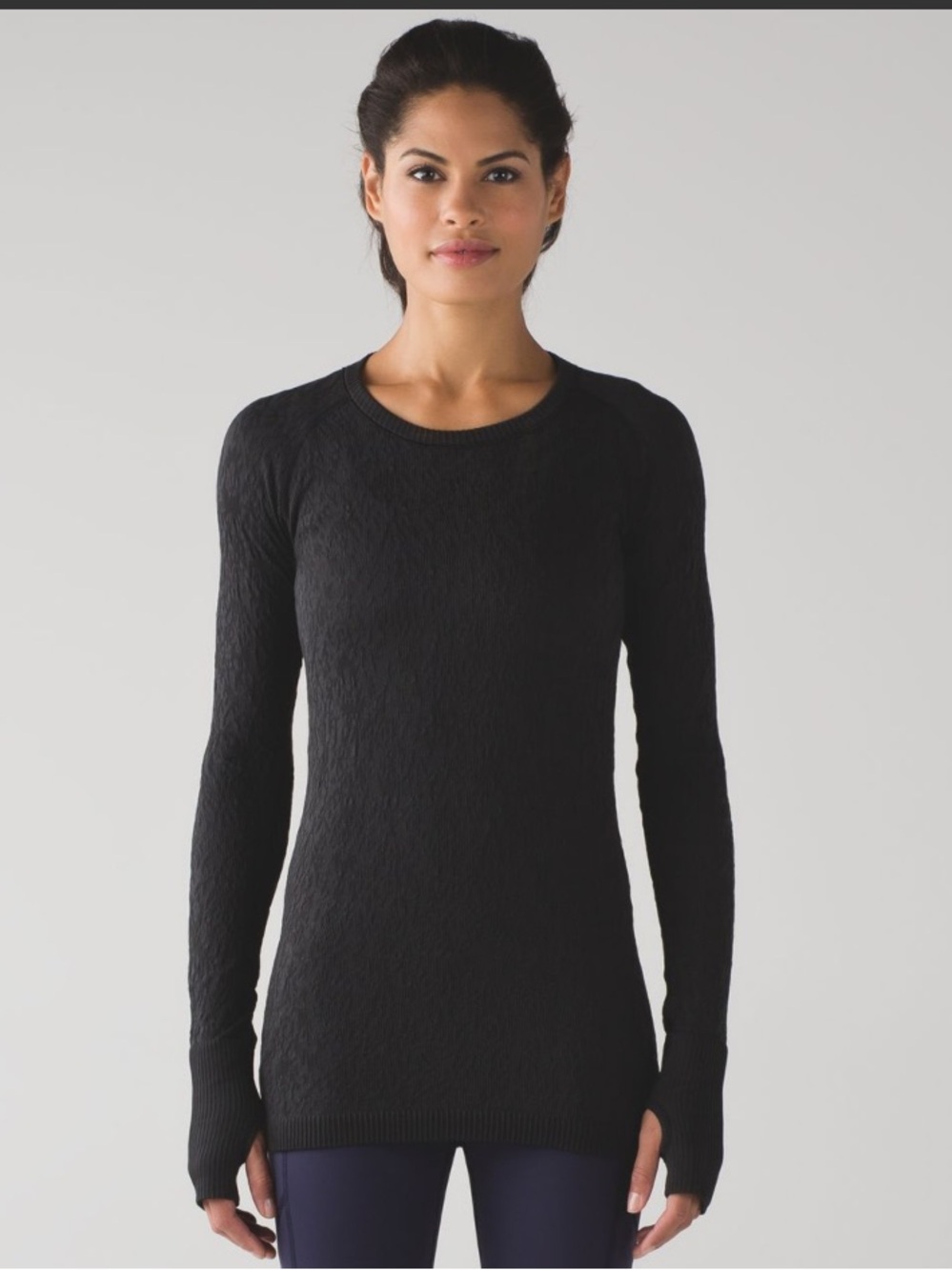 Lululemon Rest less Pullover Black Size 8